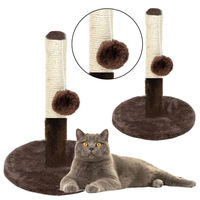 Produktbild von Leantoys Katzenkratzbaum aus Sisal in Braun 30 x 40 cm