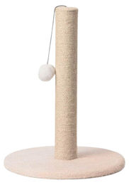 Leantoys Kratzbaum Turm mit Sisal in Beige 40 x 30 cm – Bild 1 von 2
