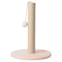 Produktbild von Leantoys Kratzbaum Turm mit Sisal in Beige 40 x 30 cm