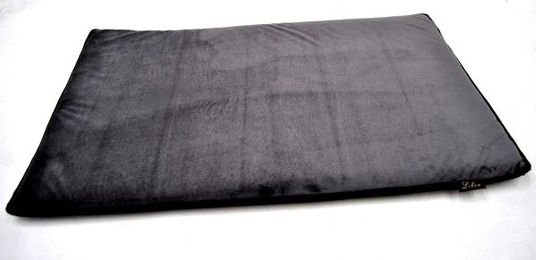 Lebon Bask Thermomatte für Hunde aus Plüsch Grau 120 x 80 cm – Bild 1 von 2