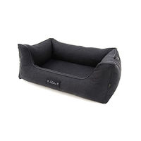 Produktbild von Lebon Hundebett Carl Plus Orthopädisches Hundeschlafplatz mit Memory Foam und Liegedecke Grau 80x60x27cm