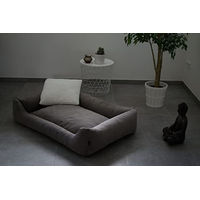 Produktbild von Lebon Hundebett Gordon Beige Braun Waschbar Größe L