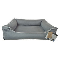 Produktbild von Lebon Hundebett Lea Grau Stoff 120 x 90cm