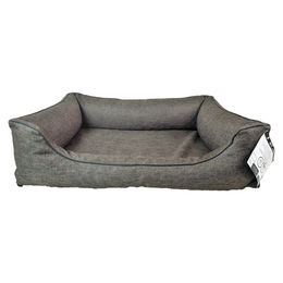 Lebon Hundebett Lino aus Stoff Grau – Bild 1 von 1