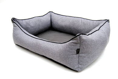 Lebon Hundebett Noah Plus mit Memory Foam in Grau - 80 cm – Bild 1 von 2