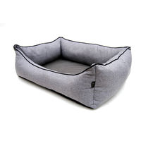 Produktbild von Lebon Hundebett Noah Plus mit Memory Foam in Grau - 80 cm