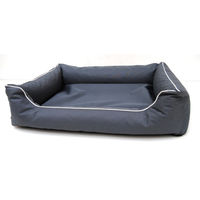 Produktbild von Lebon Hundebett Paula eckig grau aus Nylon 100 x 75 cm