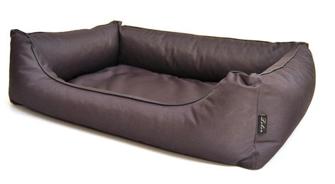 Produktbild von LEBON Hundebett Paula Plus aus Nylon in Dunkelbraun 100 x 75 cm