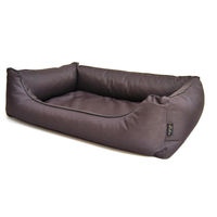 Produktbild von LEBON Hundebett Paula Plus aus Nylon in Dunkelbraun 100 x 75 cm