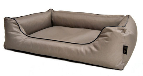 Produktbild von LEBON Hundebett Paula Plus beige aus Nylon 100 x 75 cm