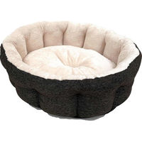 Produktbild von Lebon Hundebett Wilma aus Plüsch Braun 75x65x25cm