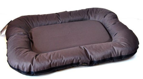 Lebon Hundekissen Ponto eckig braun – Bild 1 von 3