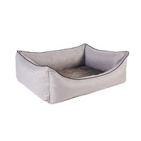 Produktbild von Lebon Noah Plus Hundebett Grau mit Memory Foam Orthopädisch Größe L