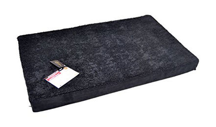 Lebon Orthomatte Momo Hundematte aus Memory Foam Schwarz 100 cm – Bild 1 von 1