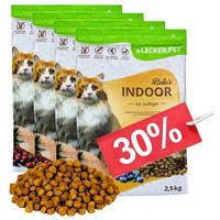 Produktbild von Lecker.Pet Balu's Indoor Geflügel Katzen Trockenfutter Adult Getreidefrei 10 kg - 10 kg