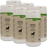 Produktbild von Lecker.Pet Barfer's Solution Complete Universal Nährstoff Mix Pulver für Hunde Adult Hypoallergen 6x 1 kg - 6 x 1 kg