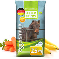 Produktbild von Lecker.Pet Lecker Bricks Banane und Karotte 25 kg