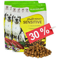 Produktbild von Lecker.Pet Paula's Adult Sensitive Ente & Kartoffel Hundefutter Trockenfutter Getreidefrei Monoprotein 8 kg - 8 kg