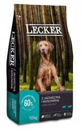 Lecker.Pet Trockenfutter für ausgewachsene Hunde mit Lamm und Rind 10kg – Bild 1 von 1