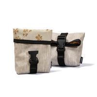 Produktbild von Leckerlitasche GOODY Leinen Flowers