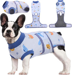 Leckschutz Hundebody Blau als Op-Body und Leckschutz nach Kastration – Bild 1 von 6