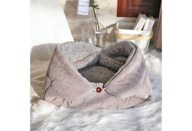 Ledander 3 in 1 Tierbett für Hunde und Katzen aus Plüsch, waschbare Hundematte und Katzenkissen für Welpen und erwachsene Tiere – Bild 1 von 3