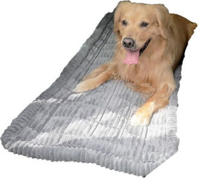 Ledander Autoschondecke für Hunde 2in1 Hundedecke für Rückbank und Kofferraum mit Seitenschutz Grau 62x137cm – Bild 1 von 5