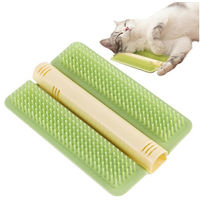 Produktbild von Ledander Fellbürste Massagebürste für Katzen mit Katzenminze für Kurzhaar und Langhaar