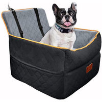Produktbild von Ledander Hunde-Autositz mit Memory-Schaum für kleine und mittelgroße Hunde bis 15,9 kg
