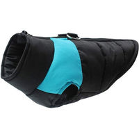 Produktbild von Ledander Hundejacke für erwachsene Hunde wasserdicht und warm aus Polyester in Blau