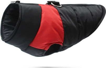 Ledander Hundejacke wasserdicht und warm für erwachsene Hunde in Rot – Bild 1 von 5