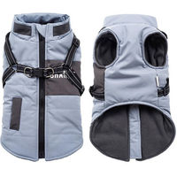 Produktbild von Ledander Hundejacke Winterjacke für Welpen wasserdicht und reflektierend mit Hundegeschirr