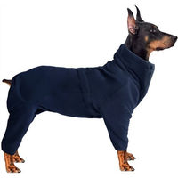 Produktbild von Ledander Hundejacke Wintermantel aus Fleece mit Kapuze für Hunde aller Größen