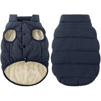 Produktbild von Ledander Hundemantel aus Polyester wasserdicht mit Fleece für Hunde im Winter