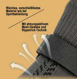 Ledander Hundeschuhe Pfotenschutz wasserdicht und rutschfest in Schwarz – Bild 1 von 2