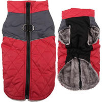 Produktbild von Ledander Hundeweste für Hunde im Winter aus Fleece, wasserdicht, ärmellos