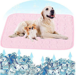 Ledander Katzenkissen Hundematte aus Stoff in Rosa für erwachsene Hunde und Katzen – Bild 1 von 4