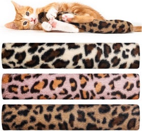 Ledander KatzenSpielzeug Set aus 3 Stück mit Bio Katzenminze und Baldrian, Plüsch Katzenkissen für Kitten und Katzen, bunt – Bild 1 von 5