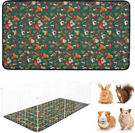 Ledander Kleintierkäfig Matten wasserdicht und waschbar für Meerschweinchen Kaninchen und Hamster bunt – Bild 1 von 5