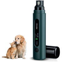Produktbild von Ledander Krallenschleifer für Hunde und Katzen mit LED-Beleuchtung und 5 Stufen in Grün