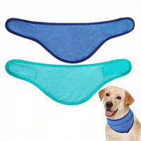 Produktbild von Ledander Kühlhalsband für Hunde 2 Stück aus PVA in Blau und Grün