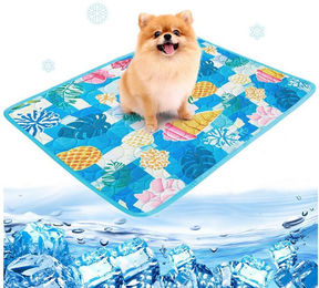 Ledander Kühlmatte für Hunde aus Baumwolle Blau – Bild 1 von 1