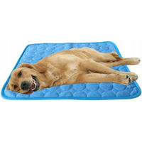 Produktbild von Ledander Kühlmatte für Hunde und Katzen aus Stoff in Blau