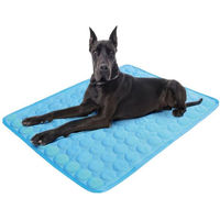 Produktbild von Ledander Kühlmatte für Hunde und Katzen Blau aus Stoff