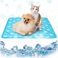 Produktbild von Ledander Kühlmatte für Hunde und Katzen Blau Waschbar und Kratzfest