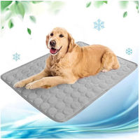 Produktbild von Ledander Kühlmatte für Hunde und Katzen Grau wasserdicht