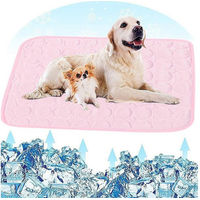 Produktbild von Ledander Kühlmatte für Hunde und Katzen Rosa wasserdicht