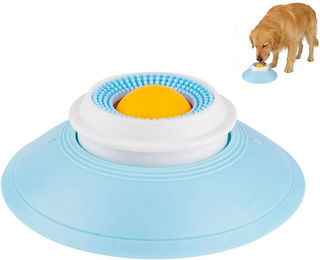 Ledander Lick Bowl Hundelickspielzeug aus Kunststoff mit integrierter Drehkugel für erwachsene Hunde – Bild 1 von 5