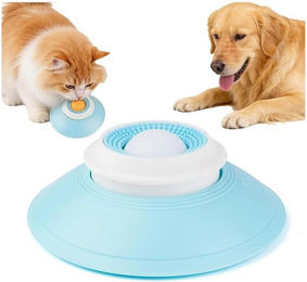 Ledander Lick Bowl Hundelickspielzeug aus Kunststoff mit integrierter Drehkugel für erwachsene Hunde – Bild 1 von 5