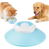 Produktbild von Ledander Lick Bowl Hundelickspielzeug aus Kunststoff mit integrierter Drehkugel für erwachsene Hunde